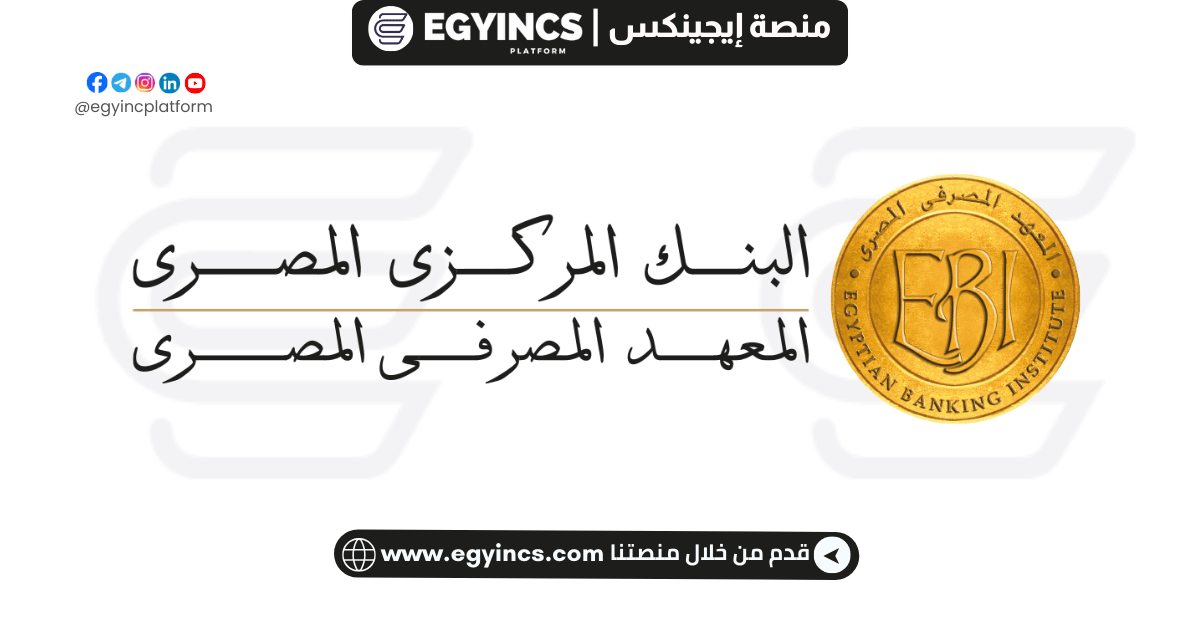 تدريب منسق تنفيذ التدريب في المعهد المصرفي المصري EBI Coordinator, Training Execution Internship